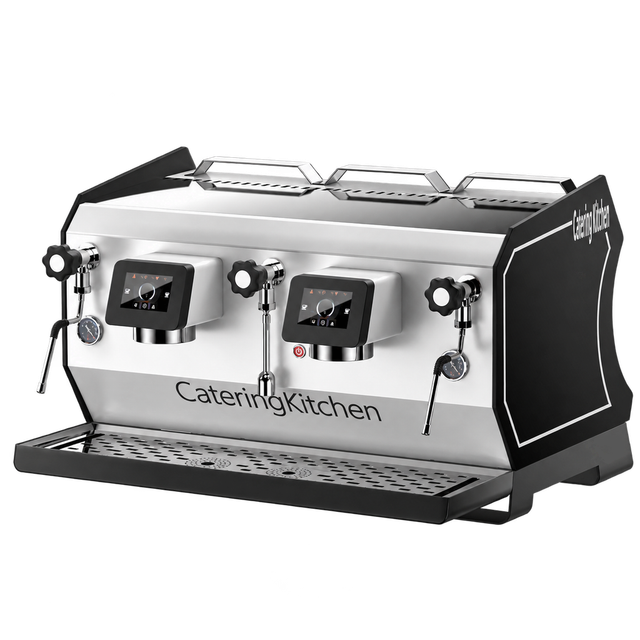 Dual-Head Coffee Machine