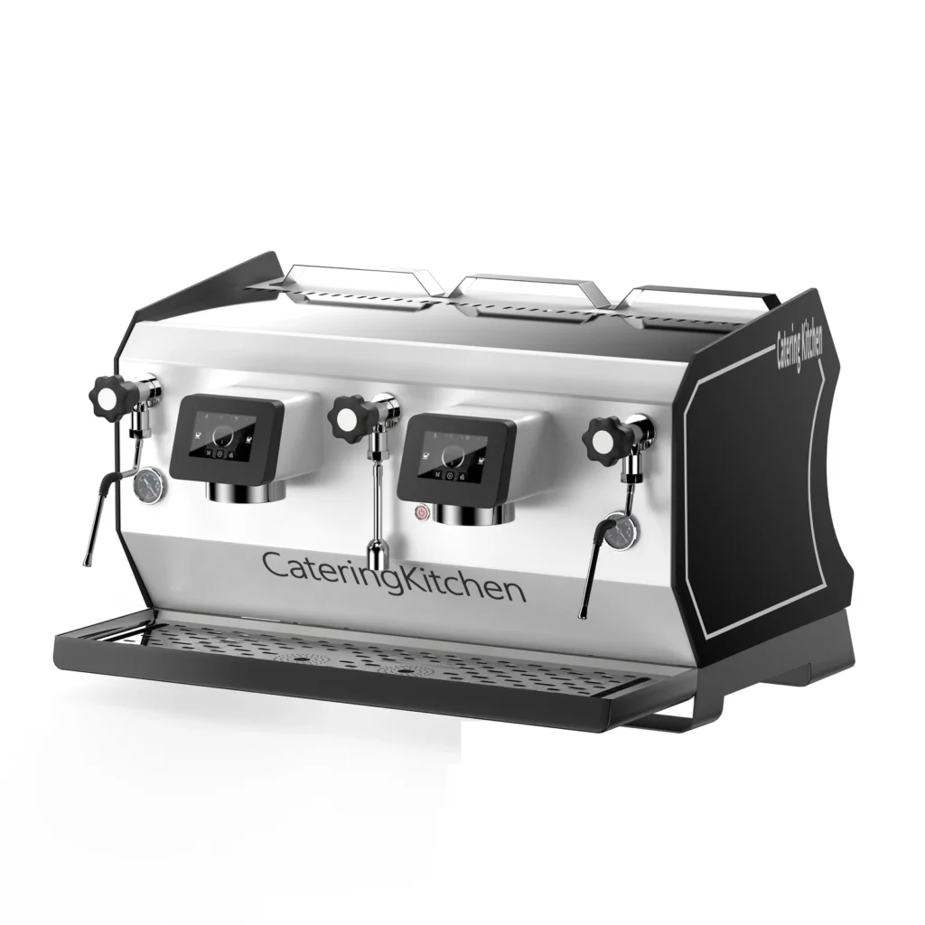 Dual-Head Coffee Machine
